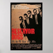 RESERVOIR DOGS MOVIE OLD STYL POSTER (Voorkant)