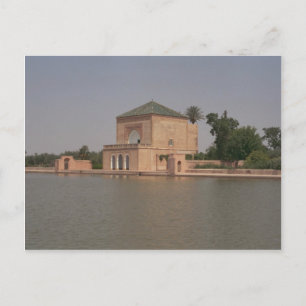Reservoir, Marrakech, Marokko, Afrika Briefkaart