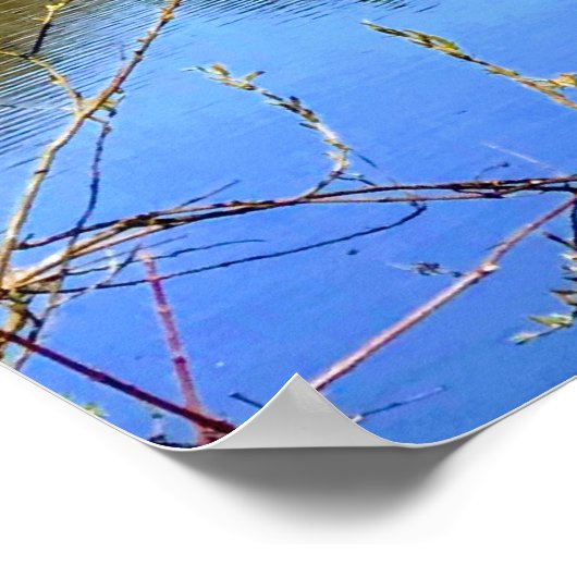 Reservoir Reflection II Poster (Hoek)