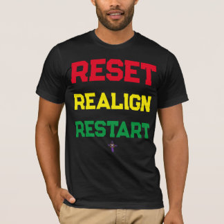 Reset Realign HPM 2024 opnieuw opstarten T-shirt