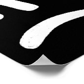 RESET REFOCUS HERSTART Vette Leuke Bubble Letters Poster (Hoek)