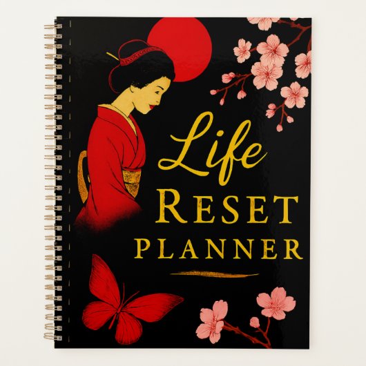 Reset your life - The Life Reset Planner  (Voorkant)