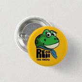 Resi de Kikker Ronde Button 3,2 Cm (Voorkant /achterkant)