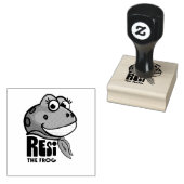 Resi de Kikker Rubberstempel (Gestempeld)