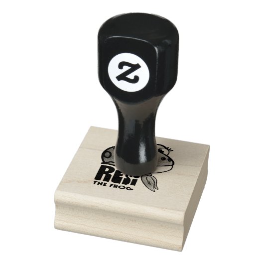 Resi de Kikker Rubberstempel (Stempel)