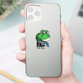 Resi de Kikker Sticker (Telefoon)