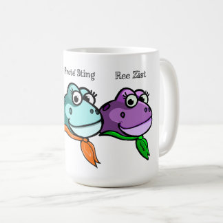 Resi, Prote & Ree Kikkers Samen Sterk Koffiemok