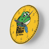 Resi the Frog Ronde Klok (Hoek)