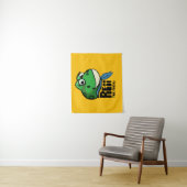 Resi The Frog Wandkleed (In situ)