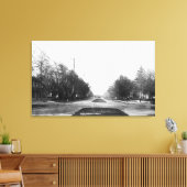 Residence Street Scene Canvas Afdruk (Insitu (Woonkamer))