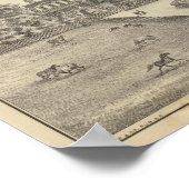 Residences, Black's Station Poster (Hoek)