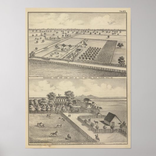 Residences, Black's Station Poster (Voorkant)