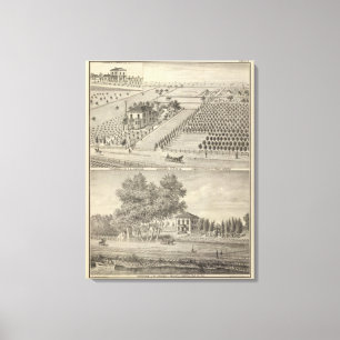 Residences Woodland, Knight Landing Canvas Afdruk