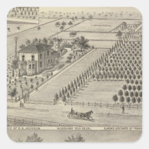 Residences Woodland, Knight Landing Vierkante Sticker