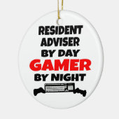 Resident Adviser Gamer Keramisch Ornament (Links)