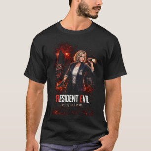 Resident Ash Evil Grace Requiem Croft 66 T-shirt