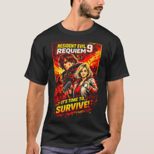 Resident Dark Evil Funny Requiem Kunst 83 Basic T-shirt