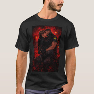 Resident Dark Hero Paar Kunst 07 Basic Dark T-S T-shirt