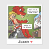 Resident Dragon - House of the Dragon Renovations Sticker (Vel)