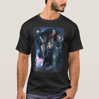 RESIDENT EVIL 2 girl vintage T-shirt