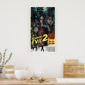 Resident Evil 2 Remake Poster  Retro Film Kunst (Keuken)