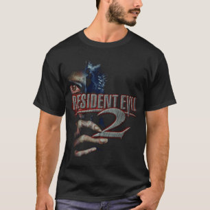 Resident Evil 2 Retro Vintage Videogame Bo Art fu T-shirt
