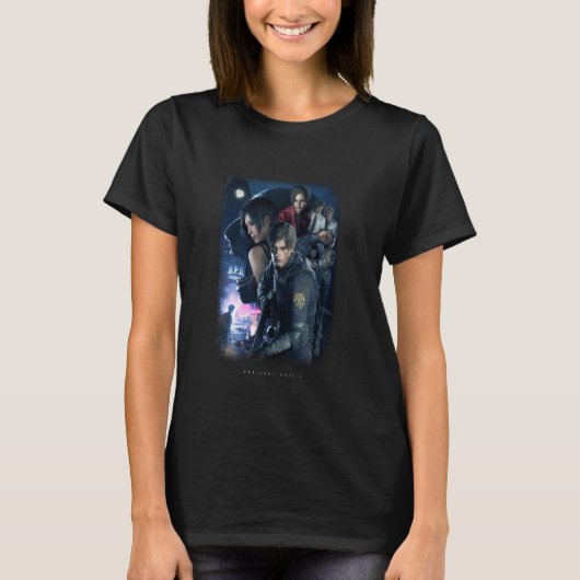 RESIDENT EVIL 2 T-SHIRT (Voorkant)