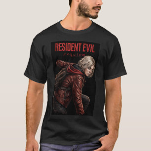 Resident Evil Ash Grace Requiem Croft 41 T-shirt