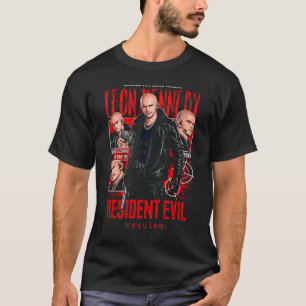 Resident Leon Evil Kennedy Requiem Kunst S 06 kaal T-shirt
