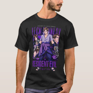 Resident Leon Evil Kennedy Requiem Kunst S 49 uchi T-shirt