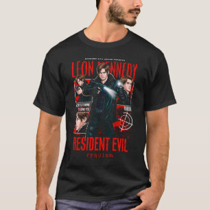 Resident Leon Evil Kennedy Requiem Kunst S 53 T-shirt