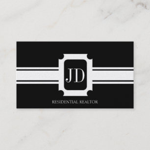 Resident Realtor Real Estate Gold Ribbon Visitekaartje