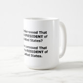 Resident Trump Koffiemok (Voorkant rechts)