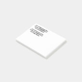Resident Trump Post-it® Notes (Schuin)