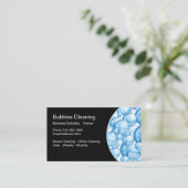 Residential Commercial Cleaning Service Visitekaartje (Staand voorkant)