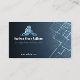 Residential Construction | Darkblue Drafter Visitekaartje