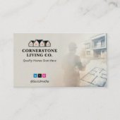 Residential Construction | Gray Skecth Visitekaartje (Voorkant)