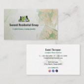 Residential Construction | Gray Skecth Visitekaartje (Voorkant / Achterkant)