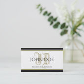 Residential Realtor Gold Roman Visitekaartje (Staand voorkant)