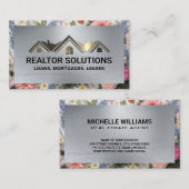 residentieel | Bloemenrand Visitekaartje (Voorkant / Achterkant)