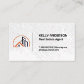 Residentieel Commercieel Gebouw | Vastgoed  Visitekaartje (Voorkant)