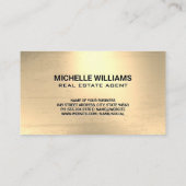 residentieel commercieel onroerend goed visitekaartje (Achterkant)