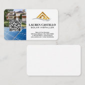 residentieel | zonnetechnologie | Energie Visitekaartje (Voorkant / Achterkant)