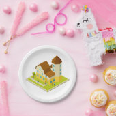 Residentiële Borden voor papier Papieren Bordje (Feest)