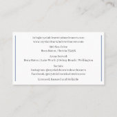 Residentiële commerciële reinigingsruitenreiniger visitekaartje (Achterkant)