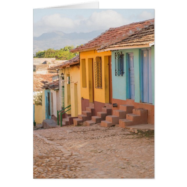 Residentiële huizen, Trinidad, Cuba (Voorkant)
