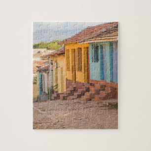 Residentiële huizen, Trinidad, Cuba Legpuzzel