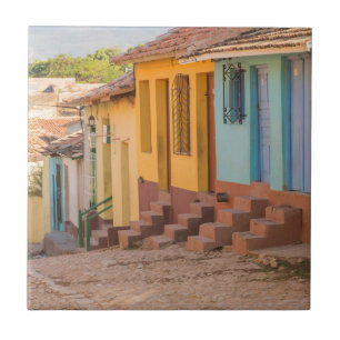 Residentiële huizen, Trinidad, Cuba Tegeltje