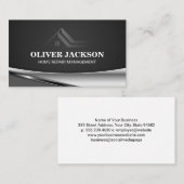 Residentiële Logo | Modern stijlvol Visitekaartje (Voorkant / Achterkant)