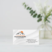 Residentiële Logo voor onroerend goed Visitekaartje (Staand voorkant)